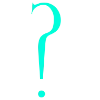 ❓ Эмодзи «Бирюзовый шрифт» для Telegram