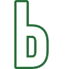 🥑 Эмодзи «Зелёный простой шрифт» для Telegram