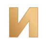 ▪️ Эмодзи «Золотые буквы, цифры, иконки» для Telegram