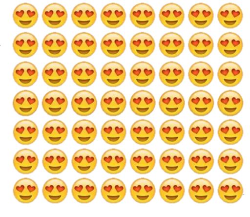 Стикерпак Millions of smiles для Telegram