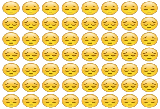 😧 Стикер «Millions of smiles» для Telegram