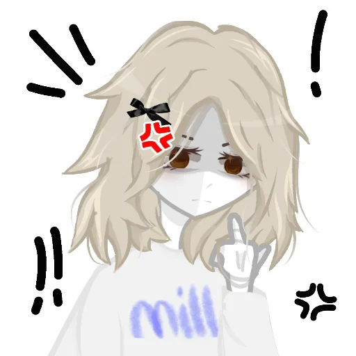 😡 Стикер «Mill» для Telegram