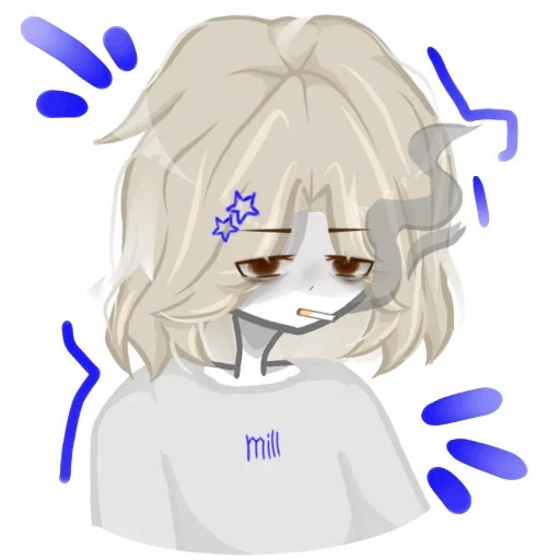 🚬 Стикер «Mill» для Telegram