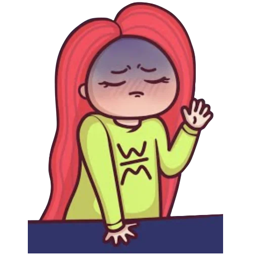 😔 Стикер «Милс Плей» для Telegram