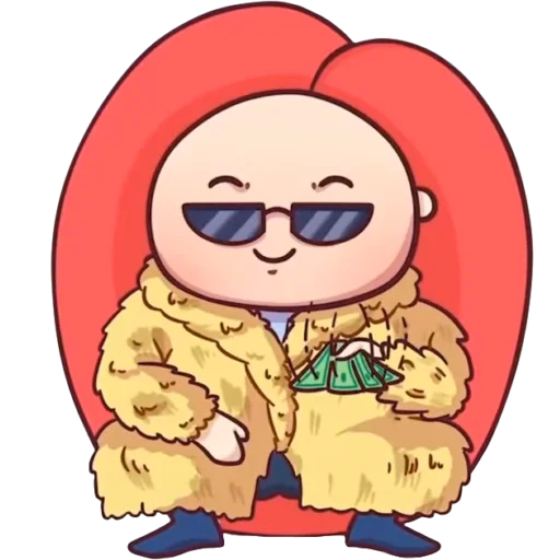 💵 Стикер «Милс Плей» для Telegram