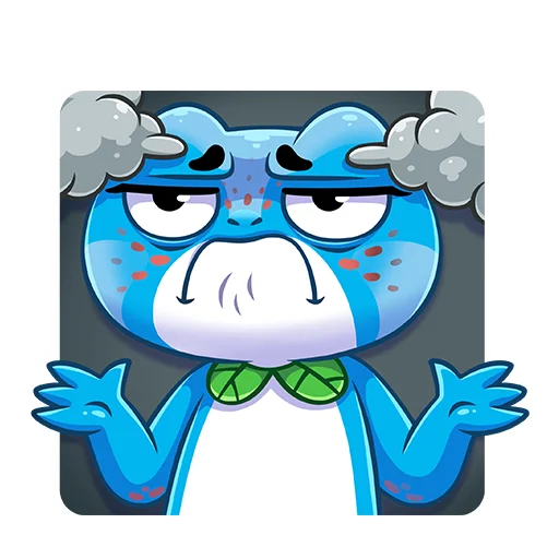 🤯 Стикер «Милли» для Telegram