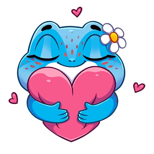 ❤️ Стикер «Милли» для Telegram