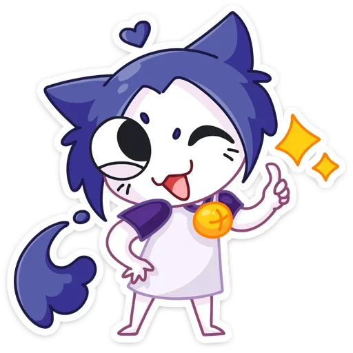 😉 Стикер «Милшу» для Telegram