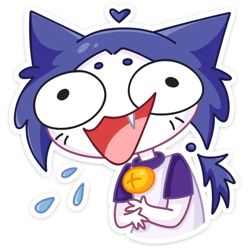 Стикерпак Милшу для Telegram