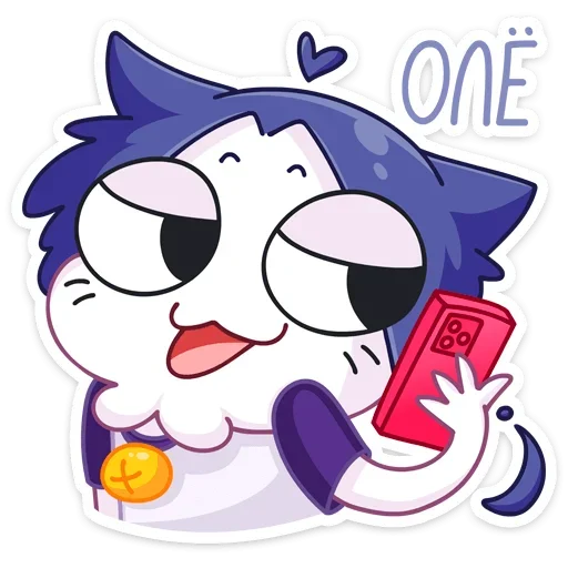 ☎ Стикер «Милшу» для Telegram