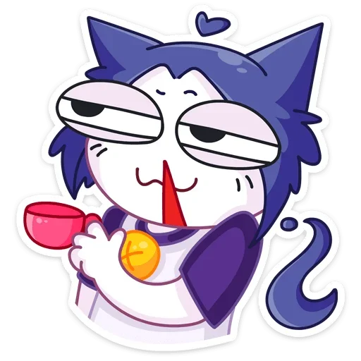 ☕ Стикер «Милшу» для Telegram