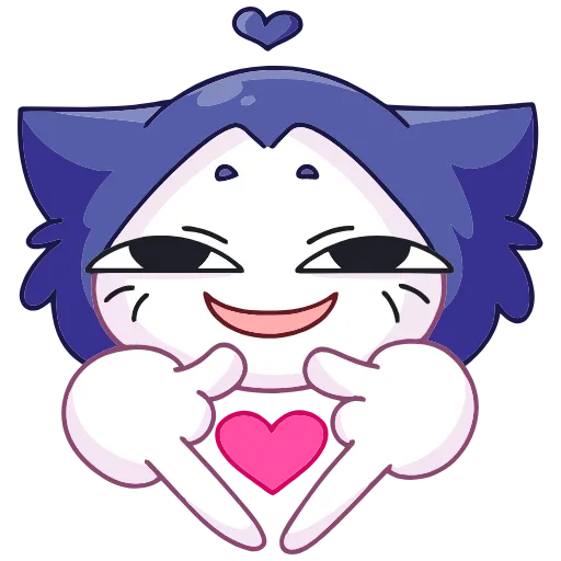 ❤ Эмодзи «Милшу» для Telegram