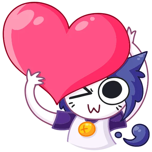 ❤ Эмодзи «Милшу» для Telegram