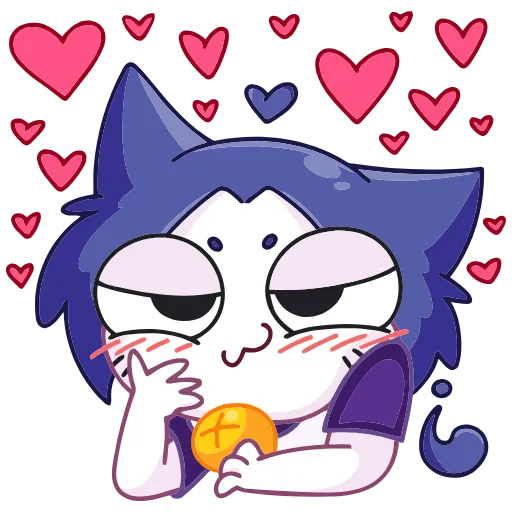 ❤ Эмодзи «Милшу» для Telegram