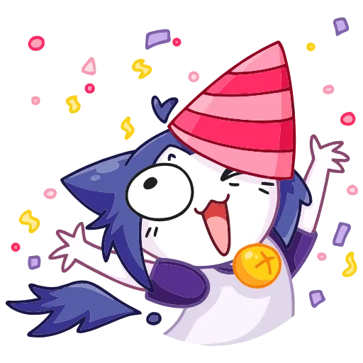 🥳 Эмодзи «Милшу» для Telegram