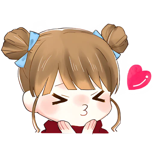 😘 Стикер «Милые девочки» для Telegram