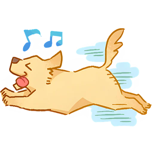 🐕 Стикер «Милый ретривер» для Telegram