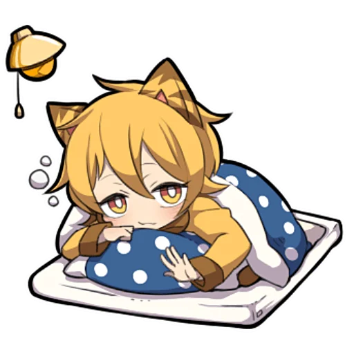 😴 Стикер «Милый тигрёнок» для Telegram