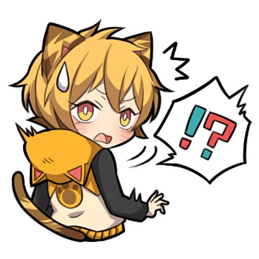 🧐 Стикер «Милый тигрёнок» для Telegram