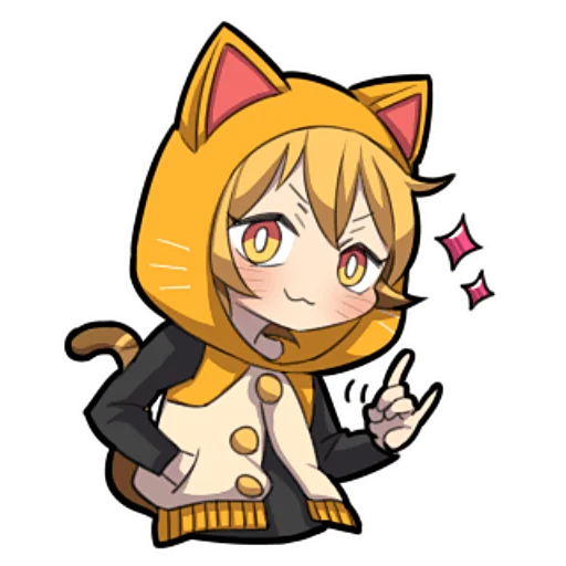 🤟 Стикер «Милый тигрёнок» для Telegram