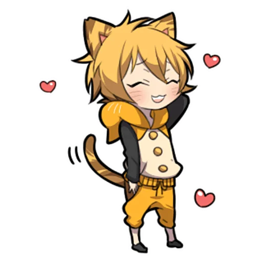 🥰 Стикер «Милый тигрёнок» для Telegram