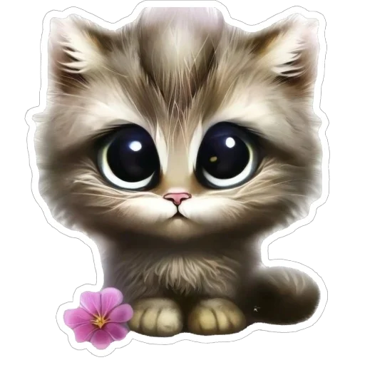 🥺 Стикер «Милые зверушки» для Telegram
