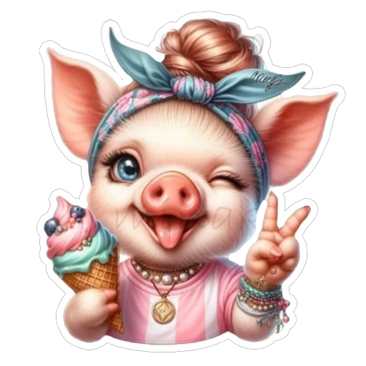✌️ Стикер «Милые зверушки» для Telegram