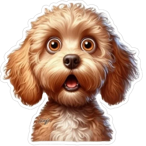😱 Стикер «Милые зверушки» для Telegram