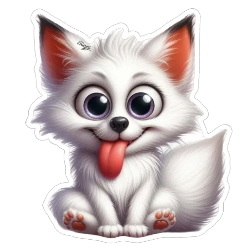 😛 Стикер «Милые зверушки» для Telegram