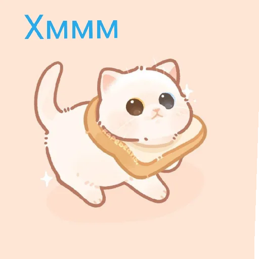 😖 Стикер «Милі звірятко» для Telegram
