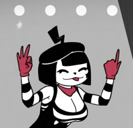 😝 Стикер «MIME AND DASH» для Telegram