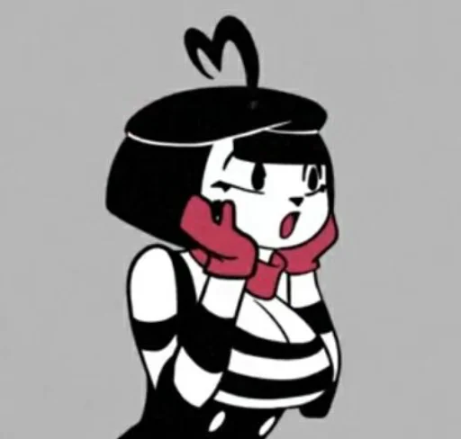 😮 Стикер «MIME AND DASH» для Telegram