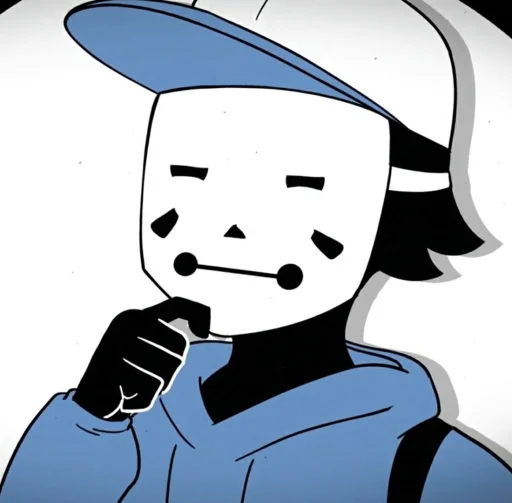 🤔 Стикер «MIME AND DASH» для Telegram