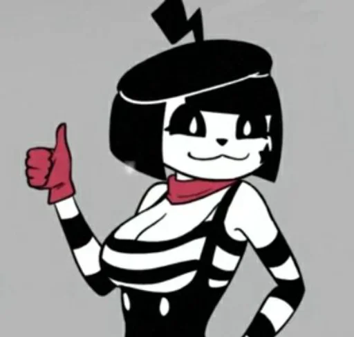 👍 Стикер «MIME AND DASH» для Telegram