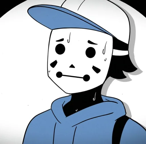 😐 Стикер «MIME AND DASH» для Telegram