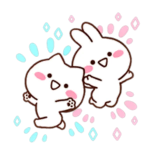😃 Стикер «MIMI and Neko (FULL)» для Telegram