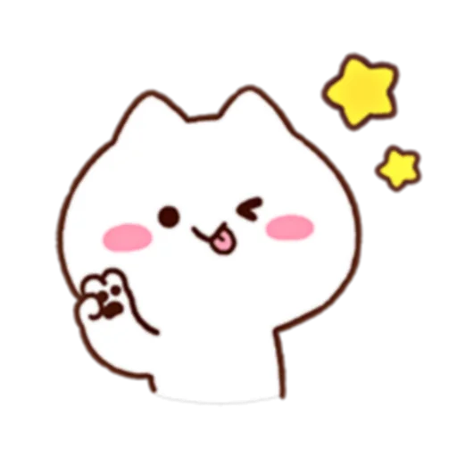 😉 Стикер «MIMI and Neko (FULL)» для Telegram