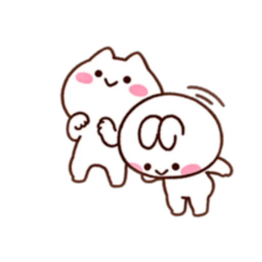 👌 Стикер «MIMI and Neko (FULL)» для Telegram