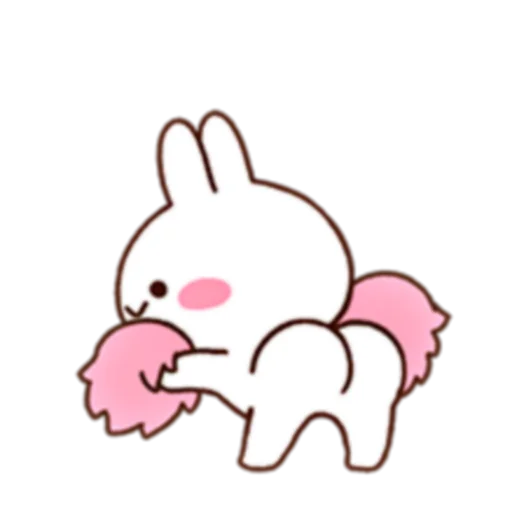 🍑 Стикер «MIMI and Neko (FULL)» для Telegram