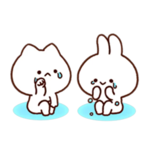 😭 Стикер «MIMI and Neko (FULL)» для Telegram