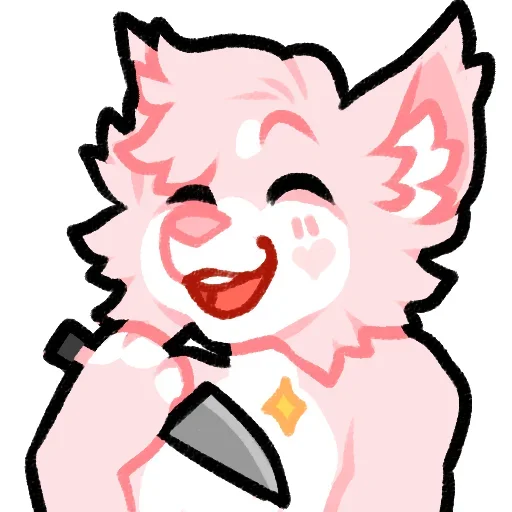 🔪 Стикер «mimi» для Telegram