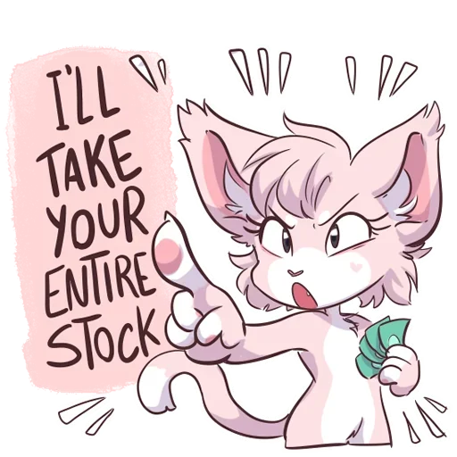 💵 Стикер «mimi» для Telegram