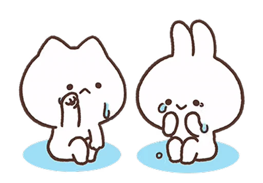 😭 Стикер «Mimi & Neko» для Telegram