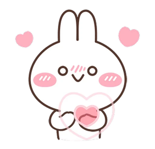 ❤️ Стикер «Mimi & Neko» для Telegram