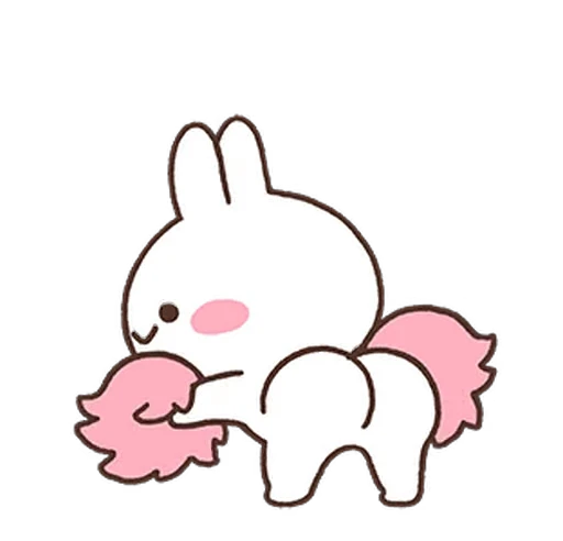 🍑 Стикер «Mimi & Neko» для Telegram