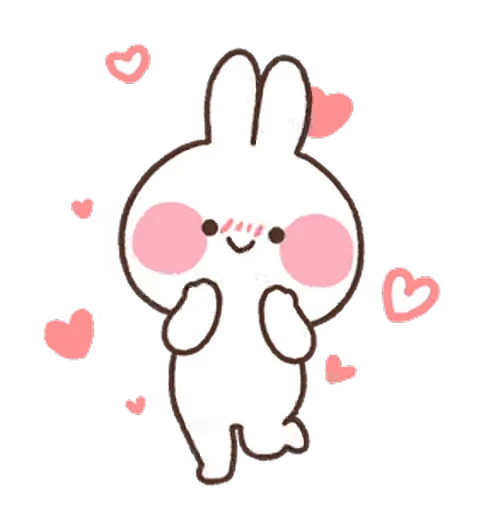 🥰 Стикер «Mimi & Neko» для Telegram