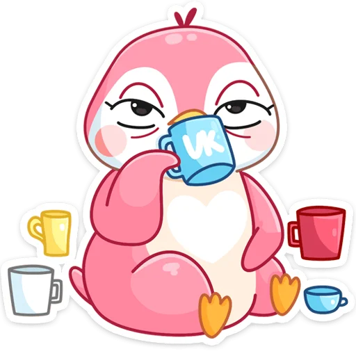 ☕️ Стикер «Мими» для Telegram