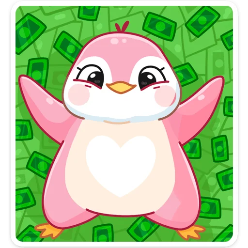💰 Стикер «Мими» для Telegram