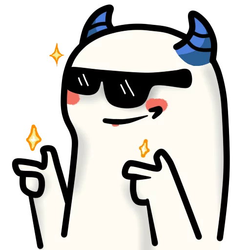 😎 Стикер «Mimo» для Telegram