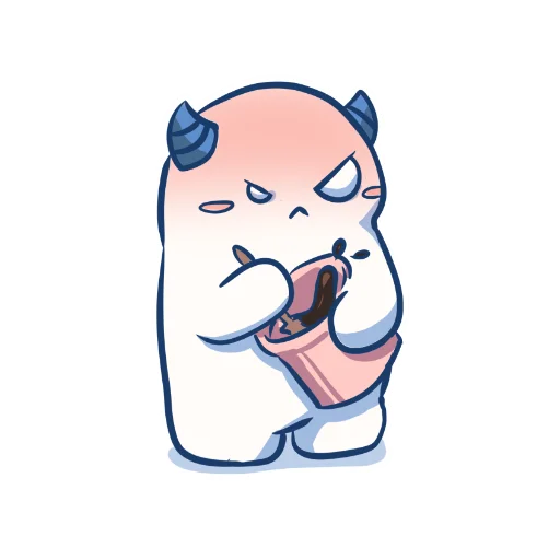 😡 Стикер «Mimo» для Telegram